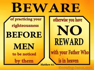 Matthew 6:1